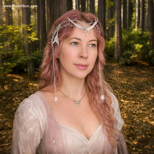 Elven Butterfly Crown - Elven Rose