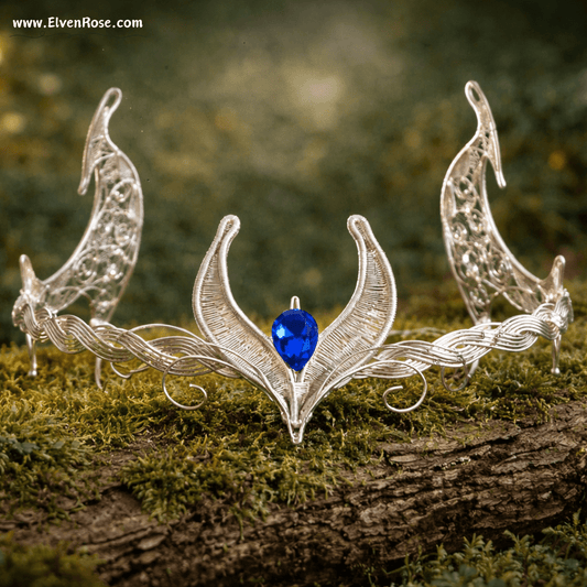 Protector of the Realm Crown for Men - Elven Rose