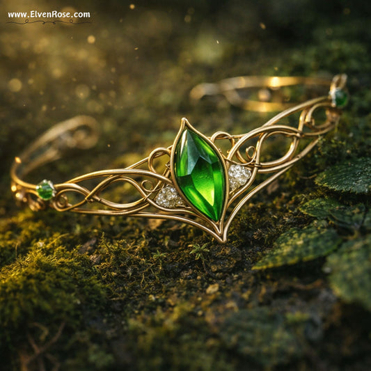 "Woodland Cuff Bracelet" elven bracelet - Elven Rose