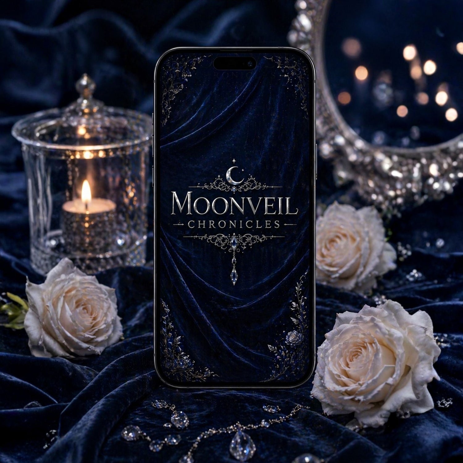 🌙 Digital Realm - Elven Rose