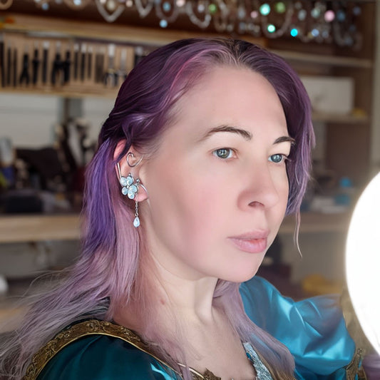 Moonlight Whispers  Ear Cuff