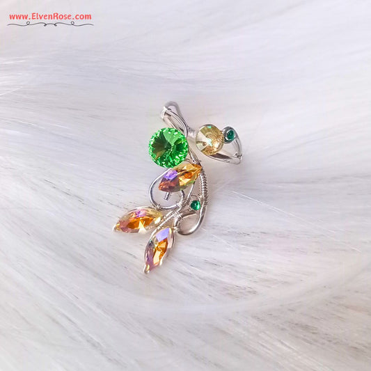 Inel reglabil Starlit Fern