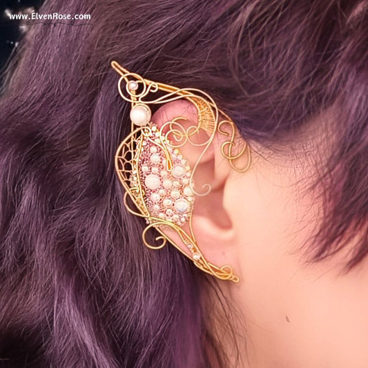 Frosted Elegance Elf Ears