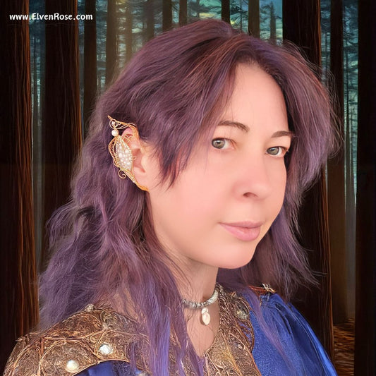 Frosted Elegance Elf Ears