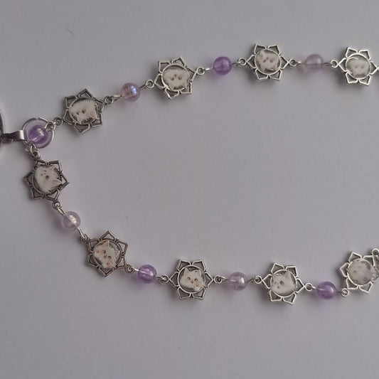 Moonlit Paw Necklace