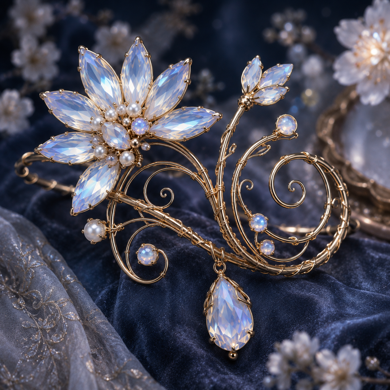 Moonblossom Arm Cuff