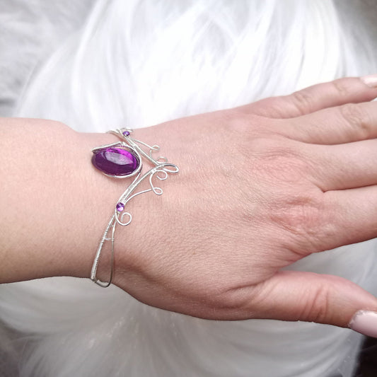 Violet Lake Cuff Bracelet