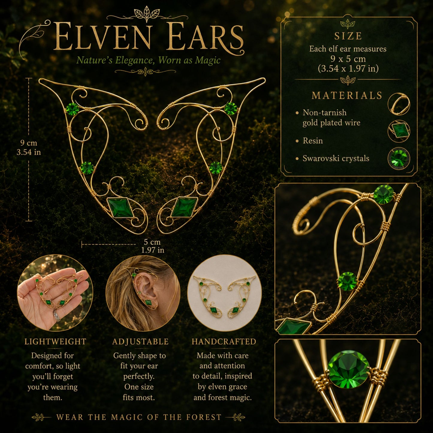 Whispering Glade Elf Ears