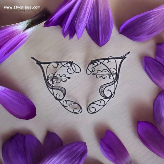 Dark Shadowdancer Elf Ears - Elven Rose