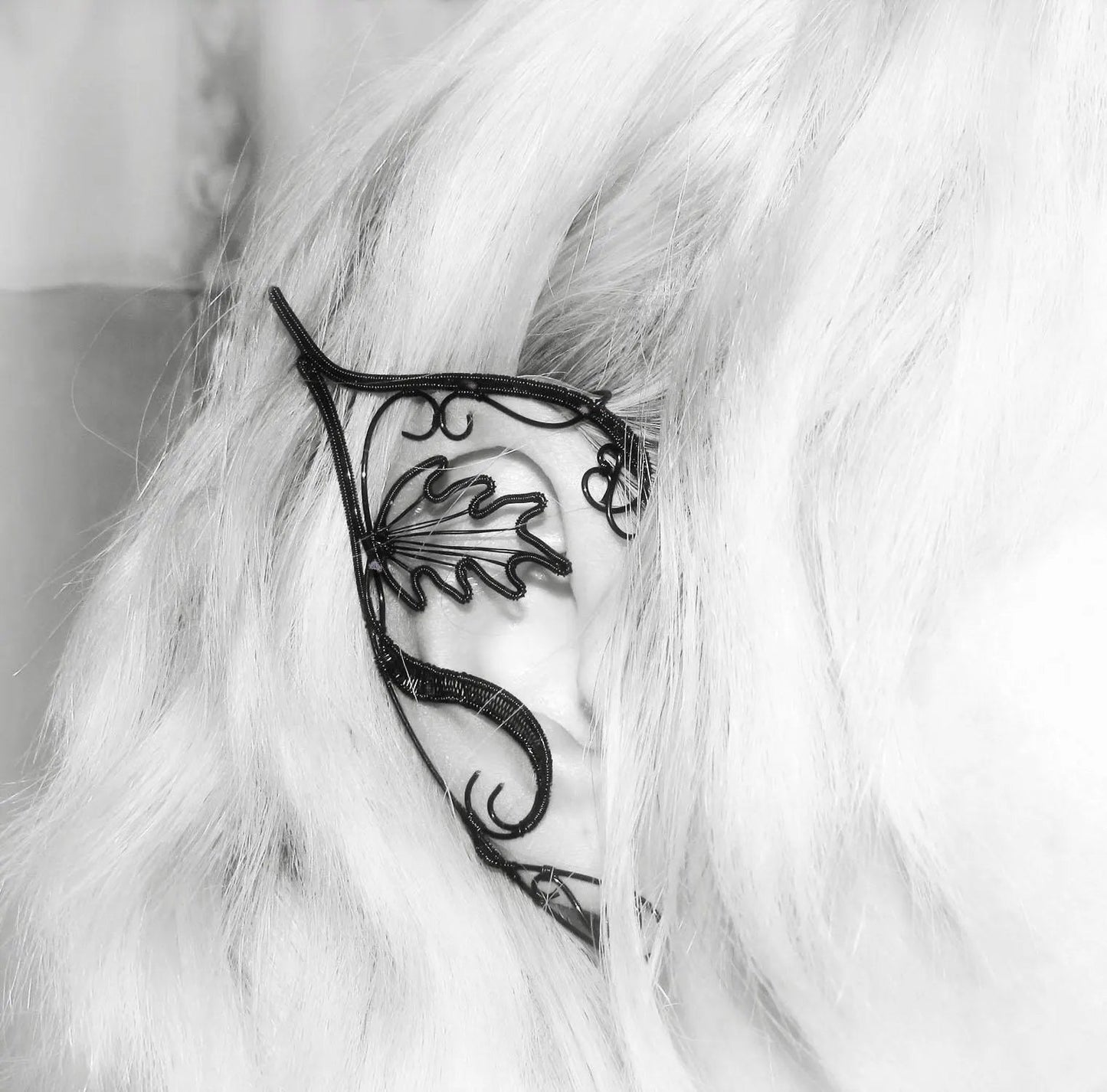 Dark Shadowdancer Elf Ears - Elven Rose