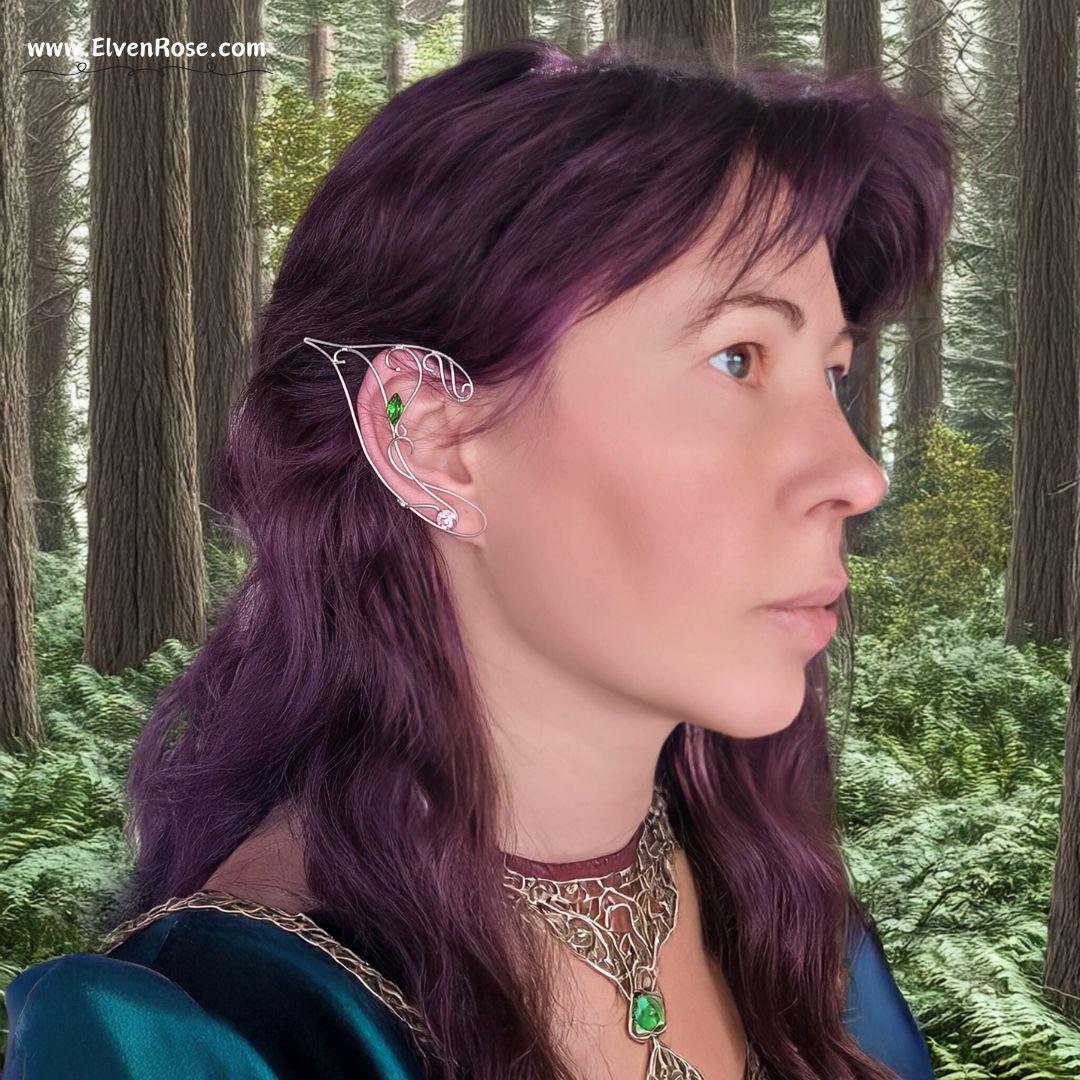Desert Rose Elf Ears - Elven Rose