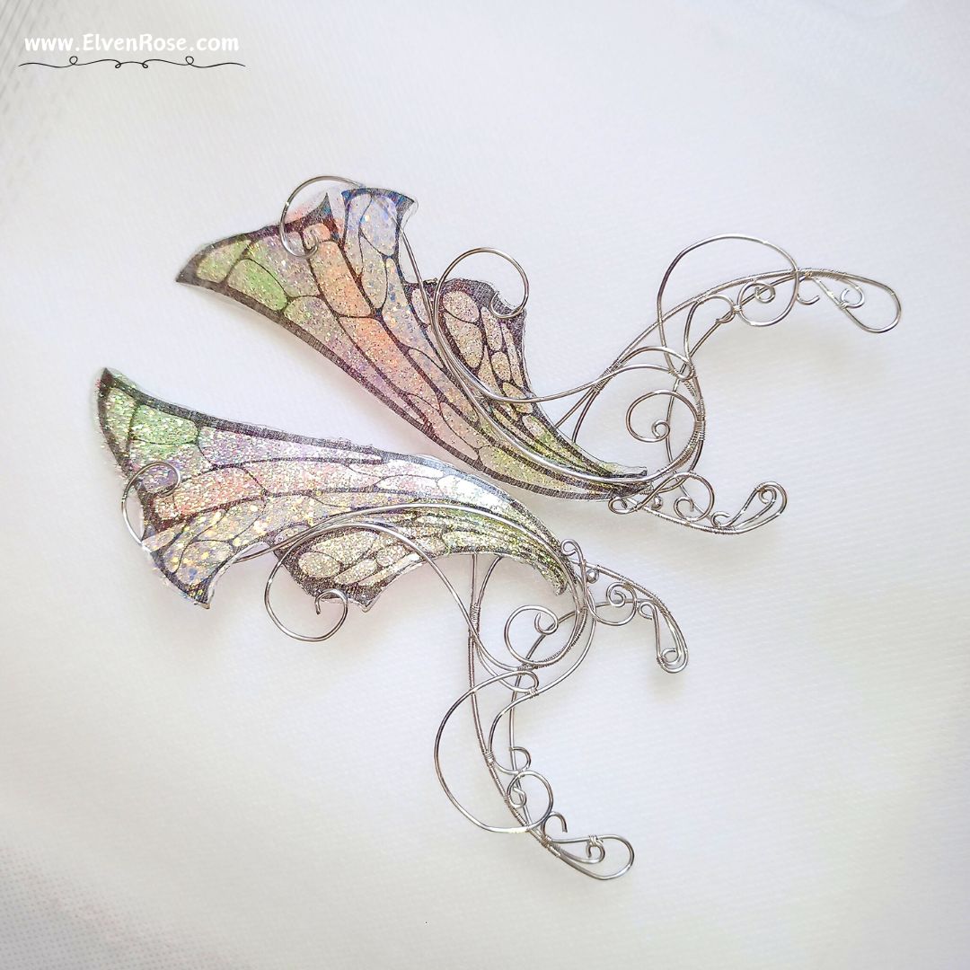 Fairy Bride Elf Ears - Elven Rose