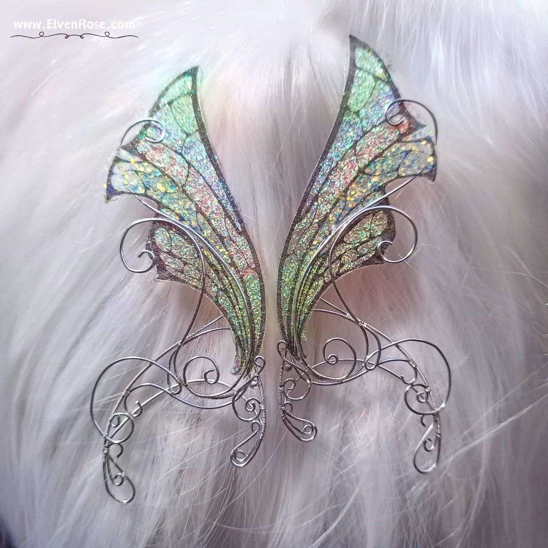 Fairy Bride Elf Ears - Elven Rose