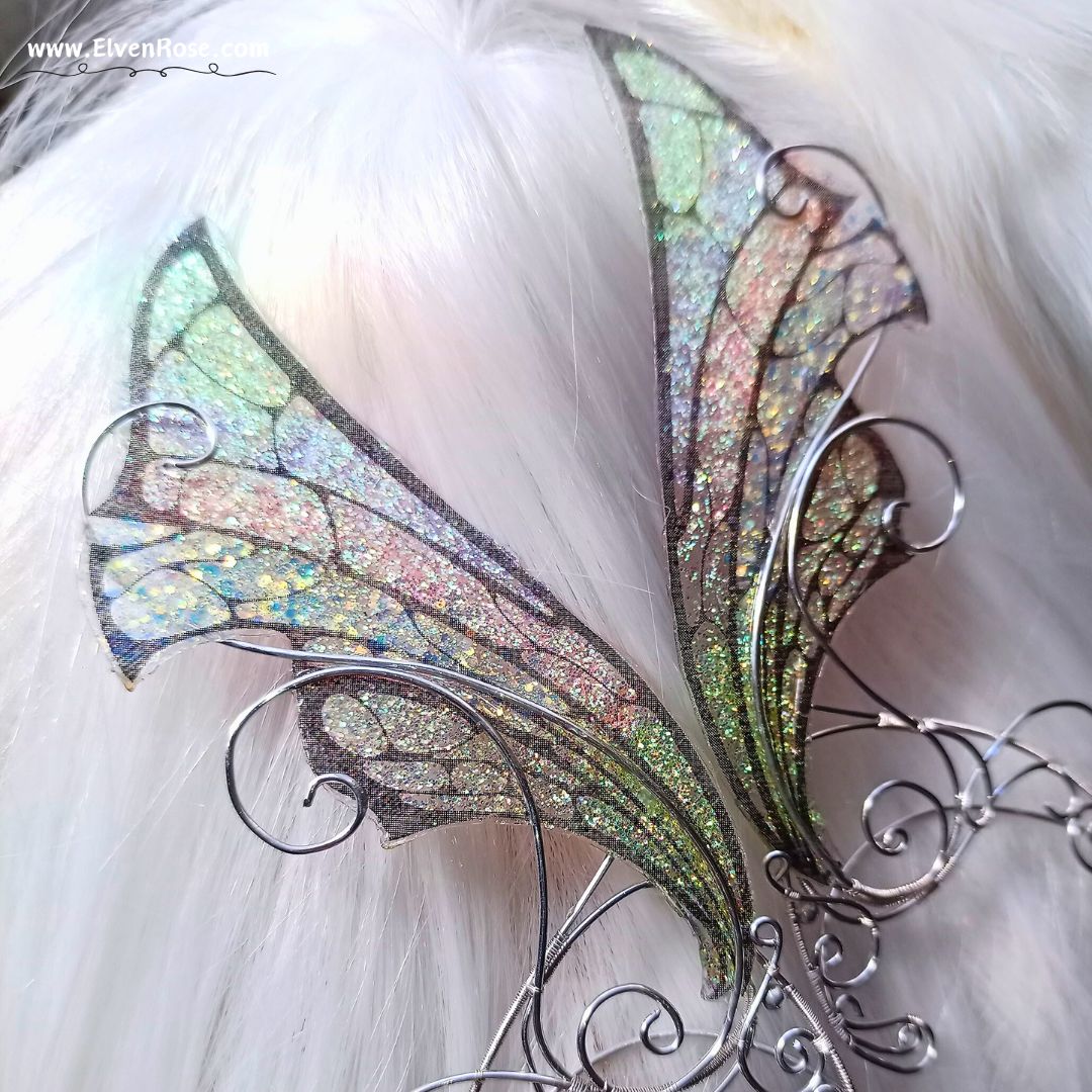 Fairy Bride Elf Ears - Elven Rose