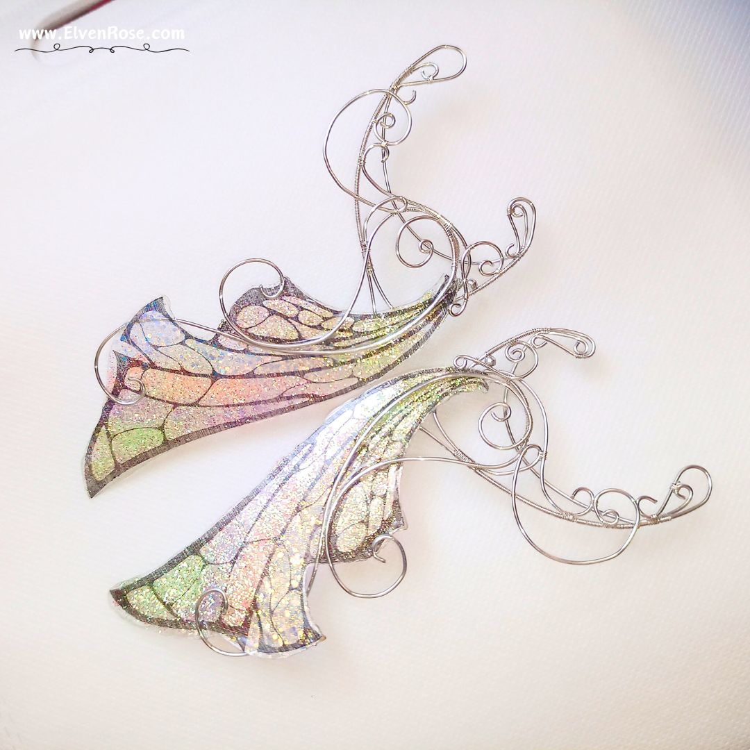 Fairy Bride Elf Ears - Elven Rose
