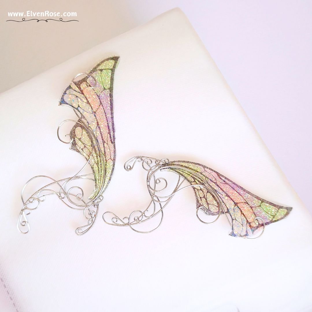 Fairy Bride Elf Ears - Elven Rose
