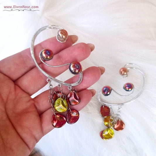 Whispers of Autumn Ear Wrap Earrings