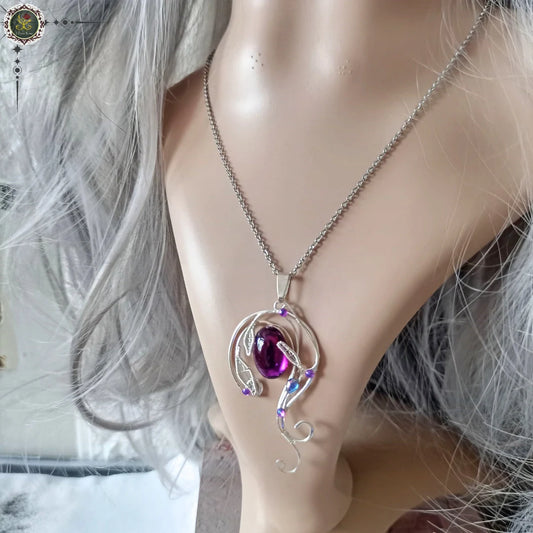 Mystical Violet Lake Pendant