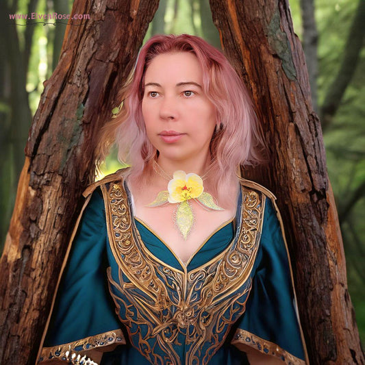 Orchid of Enchantment Necklace