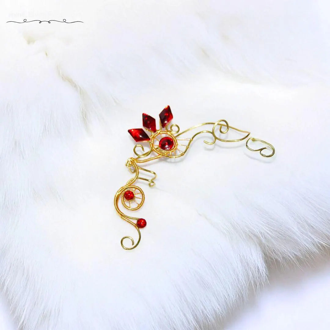Fire Sprite Ear Cuff