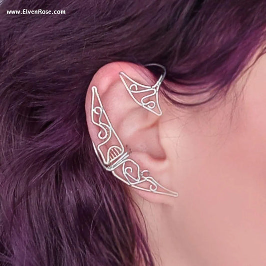 Elven Moon Ear Cuff
