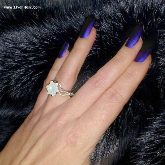 Blooming Starlight Adjustable Ring