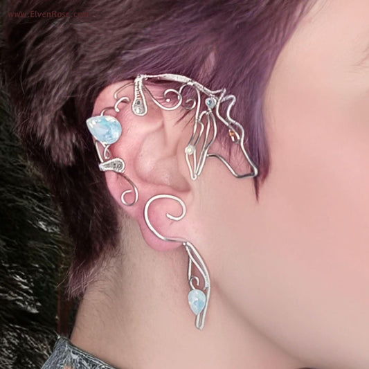 Moonlit Wolf Ear Wrap