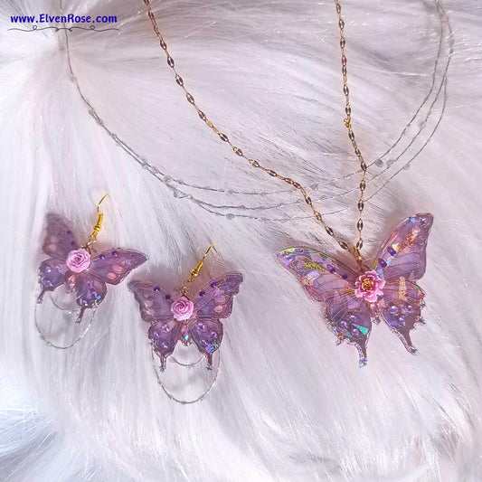 Enchanted Butterfly Jewelry Set
