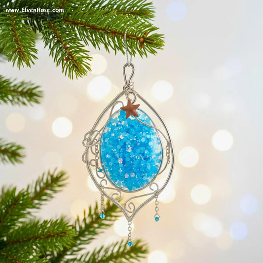 Celestial Frost Ornament