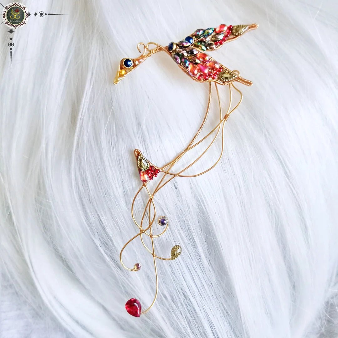 Phoenix Ear Wrap - Elven Rose