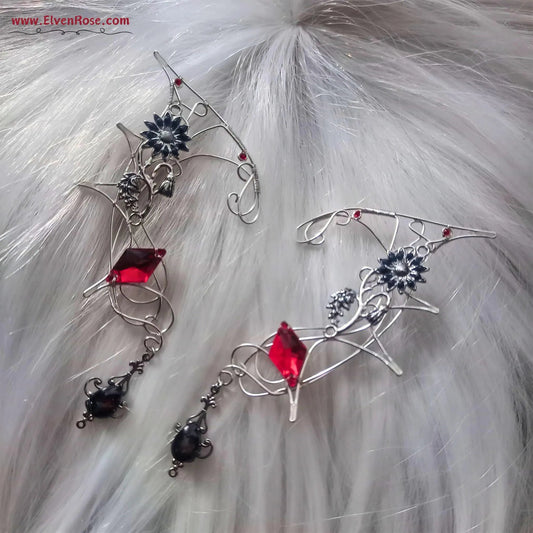 Shadowthorn Elf Ears - Elven Rose