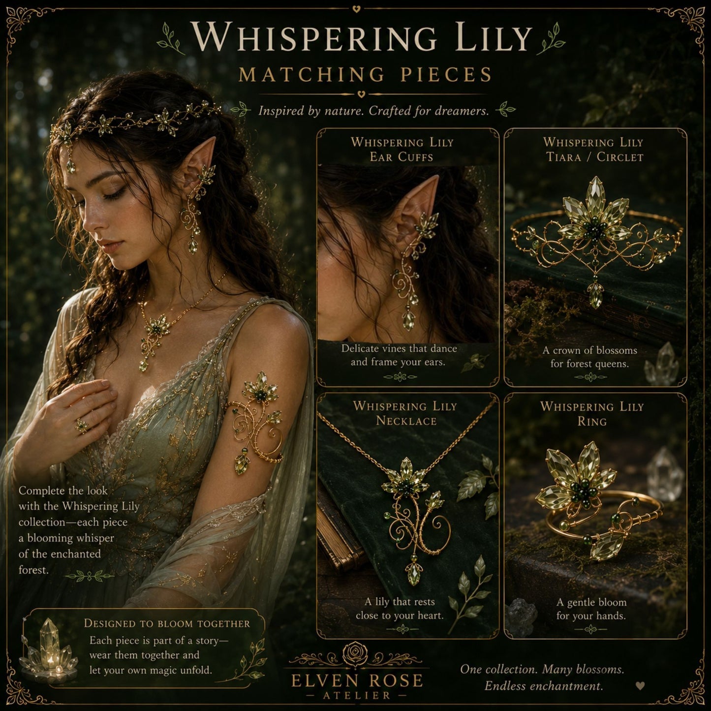 Brățară pentru Braț Whispering Lily
