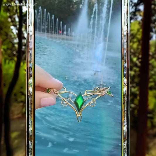 Woodland Cuff Bracelet - Elven Rose